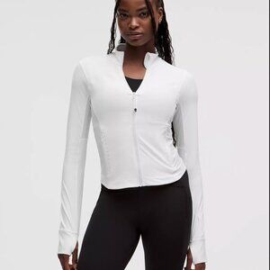 Lululemon Lightweight Running Jacket, White, Sz 8